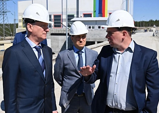 В запуске Белопорожских ГЭС в Карелии  принял участие  вице-премьер Правительства России  Александр Новак 